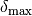 \delta_{\mathrm{max}}